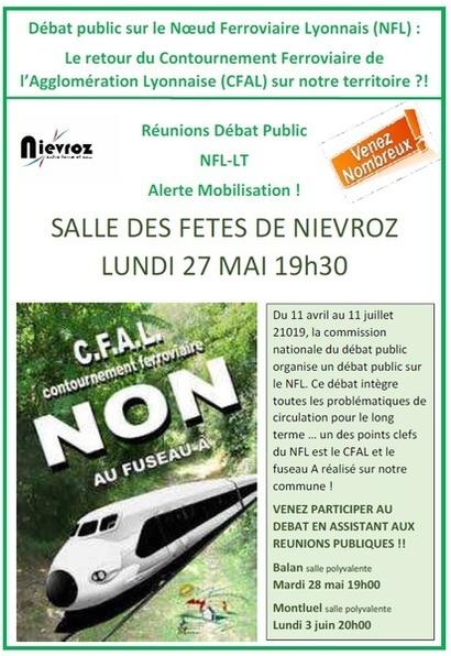 Runion Publique lundi 27 mai 2019