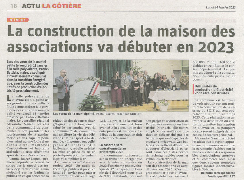 Voeux 2023 Voeux 2023